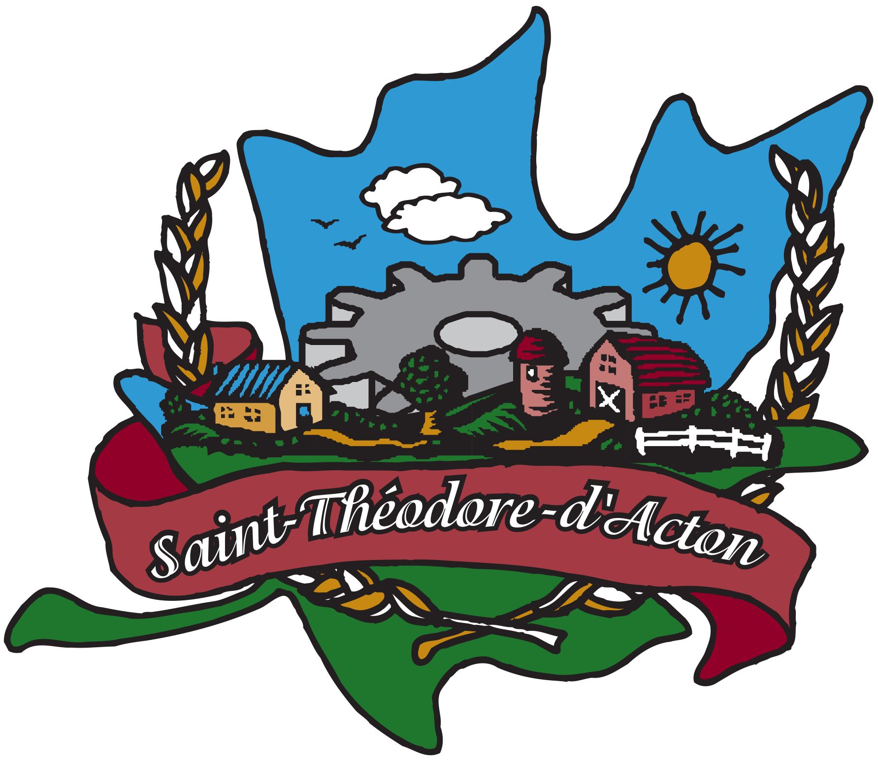 Saint-Théodore-d'Acton - logo